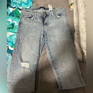 Banana Republic Light Blue Cropped Jeans